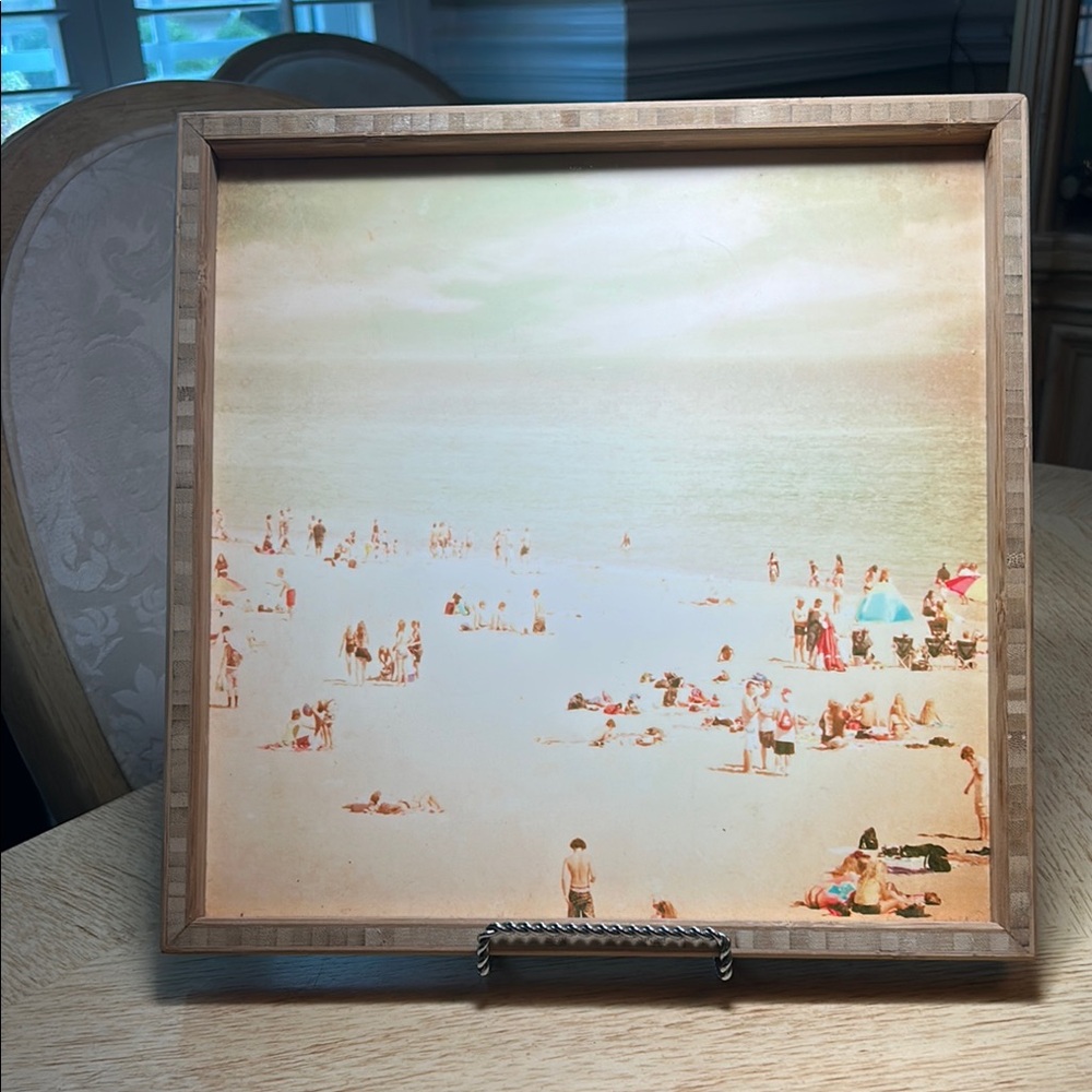 Deny Designs Shannon Clark Vintage Beach Framed Wall Art